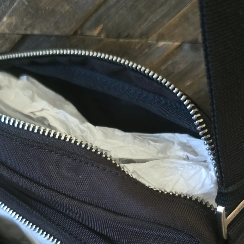 Calvin Klein Black Messenger Bag for Men